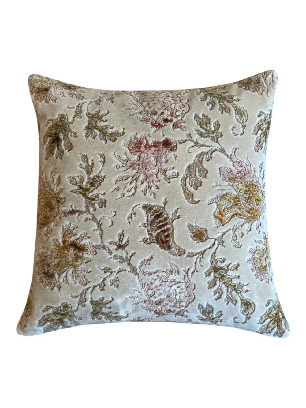 Vintage Velvet Floral Pillow Covers Set of 2 Cottagecore Tapestry Luxe Decor